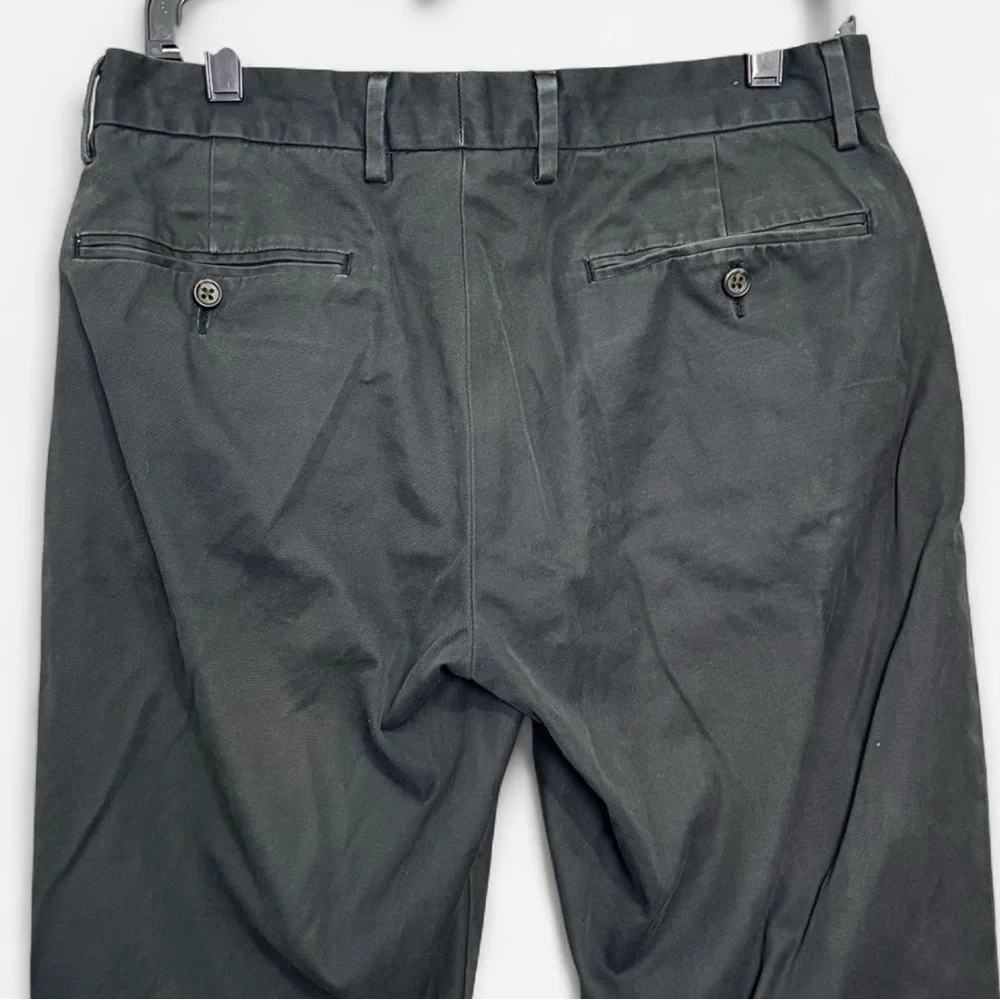 J. Crew Chino Men’s Slim Pants 30x30 Straight Leg Preppy Skate‎ Black Faded